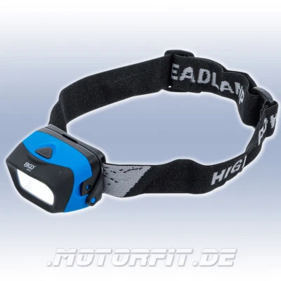 COB LED Stirnleuchte Stirnlampe BGS Arbeitslampe inkl. Batt. Winkel verstellbar - Bild 1 von 4