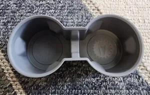 Canler Tesla Model 3 / Y Cup Holder Insert, 2023 Upgraded-Fit Model 3 and Y Gray - Picture 1 of 5