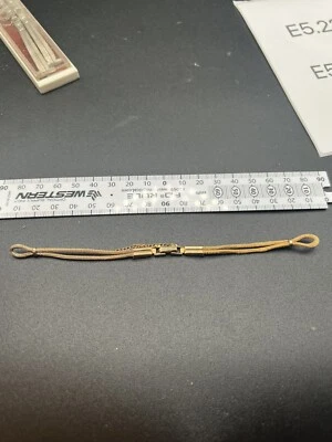 Vintage JB Champion Watch Band Gold plated Butterfly Clasp Ring End - Image 1 of 4