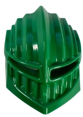 LEGO Minifigura Verde Visera Fantasiful para Rascus Castle Kingdom 8781 8799 cas261 Foto 1 de 3