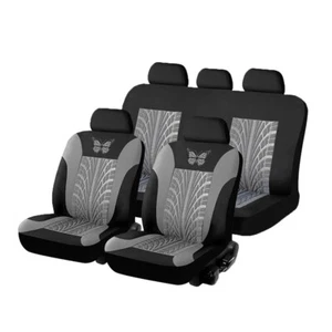 Funda de asiento de coche universal transpirable mariposa cubierta envolvente completa 5 asientos S2I0 - Imagen 1 de 7