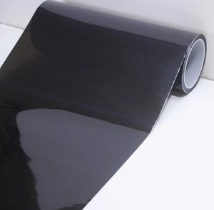 Dark Black Headlight Taillight Fog Light PVC Tint Overlay Vinyl Film 72" x 12" - Bild 1 von 1
