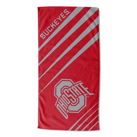 Ohio State Beach Towel (Upward) OFFICIAL NCAA Cover