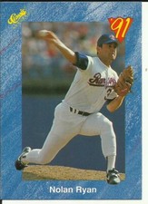 1991 Classic Baseball Card #T86 Nolan Ryan (NR86-2)