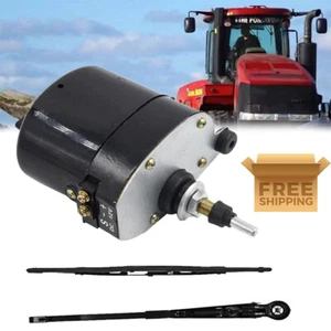 Scheibenwischermotor 12V 105° Arm Blatt Wischermotor universal Traktor Boot ~ - Bild 1 von 12