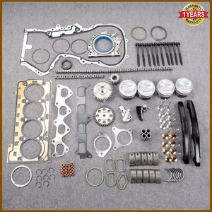 Rebuild Kit Piston Gasket Set For 1.4 TSI Audi A1 VW Golf Jetta Engine Overhaul - Picture 1 of 14