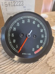 NOS 65 66 67 1965 1966 1967 CORVETTE 6500 427 425 435 HP GM 6412223 Tach Mint - Bild 1 von 4