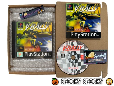 V Rally Championship Edition PS1 - UK PAL VGC CIB - High Quality Packing - Image 1 of 4
