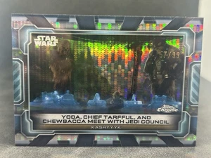 #/99 PULSAR 2024 Topps Chrome Star Wars Hyperspace GALATIC ERAS #GE-6 Yoda - Picture 1 of 4