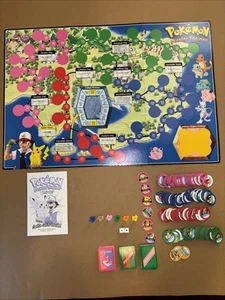 Pokemon Master Trainer Board Game (1999) Almost Complete - Picture 1 of 8