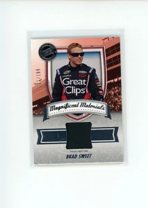 2011 Press Pass Brad Sweet #MM-BS1 Magnificent Materials Relic 121/199 - Picture 1 of 2