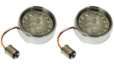 Señal de giro trasero Dynamics ProBeam Bullet bisel cromado personalizado lente humo 1157 Foto 1 de 2