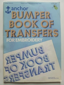 Anchor BUMPER BOOK of TRANSFERS for Embroidery (1986) - Embroidery Patterns - Picture 1 of 15