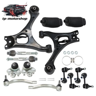 14Pcs Suspension Kit Front Lower Control Arms for Honda Civic 2006-2011 K620383 - Image 1 of 4