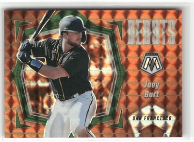 2021 Panini Mosaic #PD3 Joey Bart Debuts Green ☘️MA7 - Image 1 of 2
