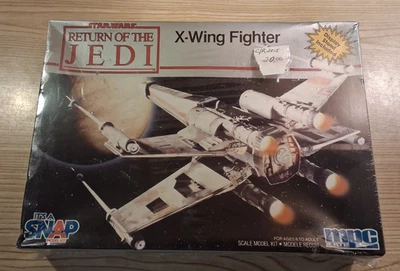 MPC ERTL Star Wars Return Of The Jedi X-WING FIGHTER SNAP MODEL KIT 1990 SEALED - Image 1 of 4