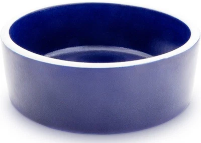 500 ml Keramik Kleintier Napf Fressnapf Futternapf Ø15,5 cm H:5,5 cm DUNKELBLAU - Bild 1 von 2