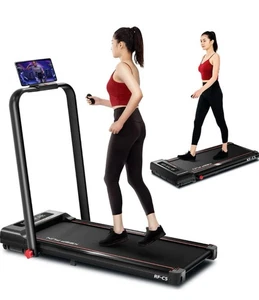 KEEP FUN C5 Walking Pad 3 in 1 Treadmill With Incline & Handle Bar With Remote - Picture 1 of 13