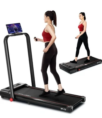 KEEP FUN C5 Walking Pad 3-in-1 Treadmill Incline + Handle Bar + Remote – Used - Image 1 of 4