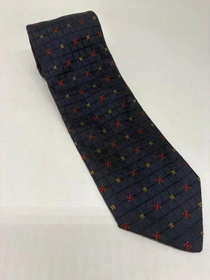 Battistoni 100% Seda / Hecho en Italia / Patrón Geométrico Foto 1 de 4