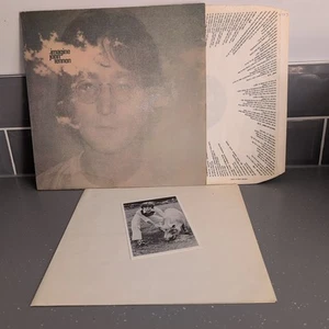 JOHN LENNON - IMAGINE 1971 UK 1st VINYL LP PAS 10004 -1/-1 COMPLETE EX/VG - Bild 1 von 12