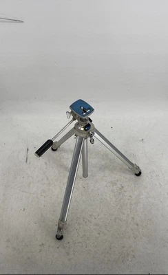 Vintage Vivitar 1220 Silver Altazimuth Mount Professional Camera Tripod - Image 1 of 4