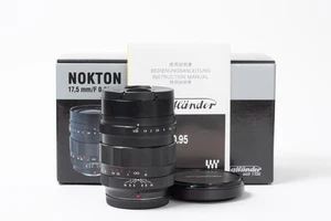 Voigtlander Nokton 17.5mm F0.95 MFT ASPH - M43, full packing (99%new) - Picture 1 of 5