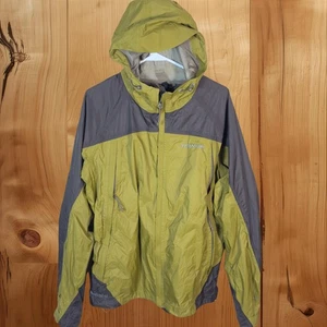 Columbia Titanium Mens Large Interchange Green Rain Jacket Hooded Coat - Picture 1 of 8