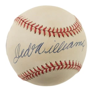Ted Williams Red Sox Signed Official American League Baseball JSA ZZ44383 - Picture 1 of 3