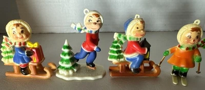 Vintage Liberty Bell Christmas Inc.  2.5" Christmas Ornament Lot Of 4 - Image 1 of 4