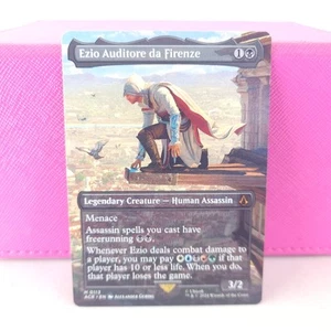 Ezio Auditore da Firenze / Borderless MTG Assassin's Creed Mythic 0113 Non-Foil - Picture 1 of 18