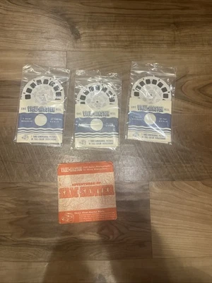 View-Master Adventures of Sam Sawyer 1950 Three Reels Original Sleeves Plus Book - Image 1 of 4