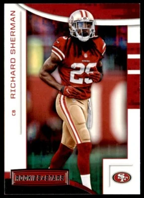 2018 Panini Rookies & Stars Richard Sherman Rookie San Francisco 49ers #34 - Image 1 of 2