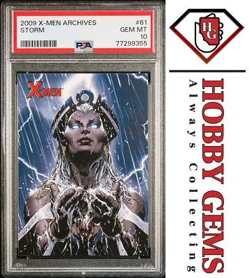 STORM PSA 10 2009 Rittenhouse Marvel X-Men Archives #61 C3 - Image 1 of 2