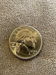 2022 D Quarter Errors Drooling George/Flower in the Hair/Lamination - Picture 1 of 8
