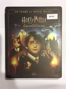 Harry Potter and the Sorcerer's Stone Steelbook [4K UHD + Blu-ray] AS IS! AB-031 - Picture 1 of 4