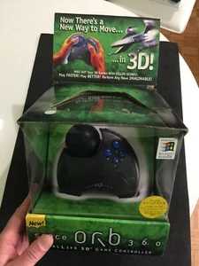 SPACETEC SPACE ORB 360 3D GAME CONTROLLER VINTAGE PC MSDOS WINDOWS 95 NUOVO - Imagen 1 de 6