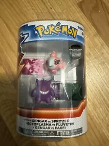 Tomy Pokemon XY Gengar vs Spritzee Figure 2-Pack NIB - Picture 1 of 2