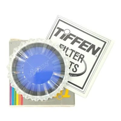 Tiffen 52MM 80B Blue Cooling Lens Filter Threaded - Image 1 of 4