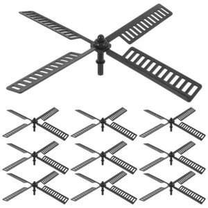 10 Pcs Turbine Windspiel Windmühlen-Leuchtturm-Lüfterflügel - Bild 1 von 12