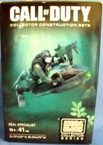 Mega Bloks Call of Duty SEAL Specialist Building Set CNG72 41 Teile Neu - Bild 1 von 5