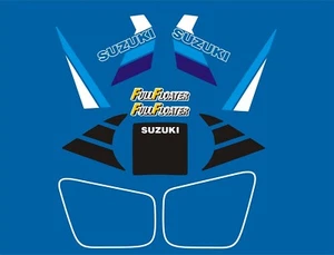 Suzuki TS50X & TS80X Aufklebersatz - Bild 1 von 1