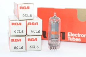 Vintage RCA 6CL6 / CV5041 / 6L43, Radio-Röhre, Vacuum Tube Valve, NOS - Bild 1 von 4