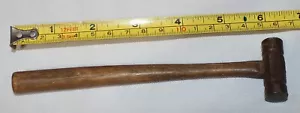 1914 Vintage Mini Hammer 6 1/4" 1 oz. Kate Brooks April 6 1914 stamped on it - Picture 1 of 2