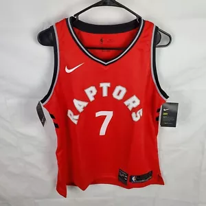 Nike Jersey Womens L Red Toronto Rapters Kyle Lowry #7 Icon Edition Swingman New - Picture 1 of 12