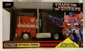 Jada Toys Transformers G1 Optimus Prime Truck Die-cast 1:24 Box Not Mint! New - Picture 1 of 10
