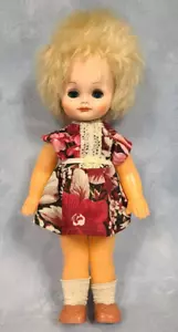Rare Vintage USSR Doll Rubber Plastic Toy Soviet Union Collectible Ukraine Kids - Picture 1 of 12