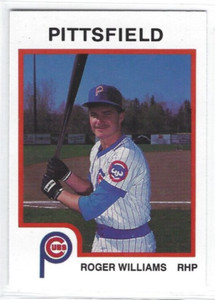 1987 Pittsfield Cubs (Double A-Chicago Cubs) Roger Williams