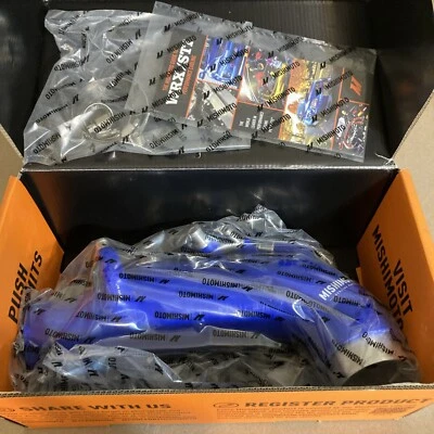 Mishimoto Silicone Induction Hose Fits Subaru WRX/STI 2008-2014 Blue - Image 1 of 3