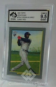 Tarjeta de novato Topps 2020 actualización Yordan Álvarez grado 9,5 (cc) - Imagen 1 de 2